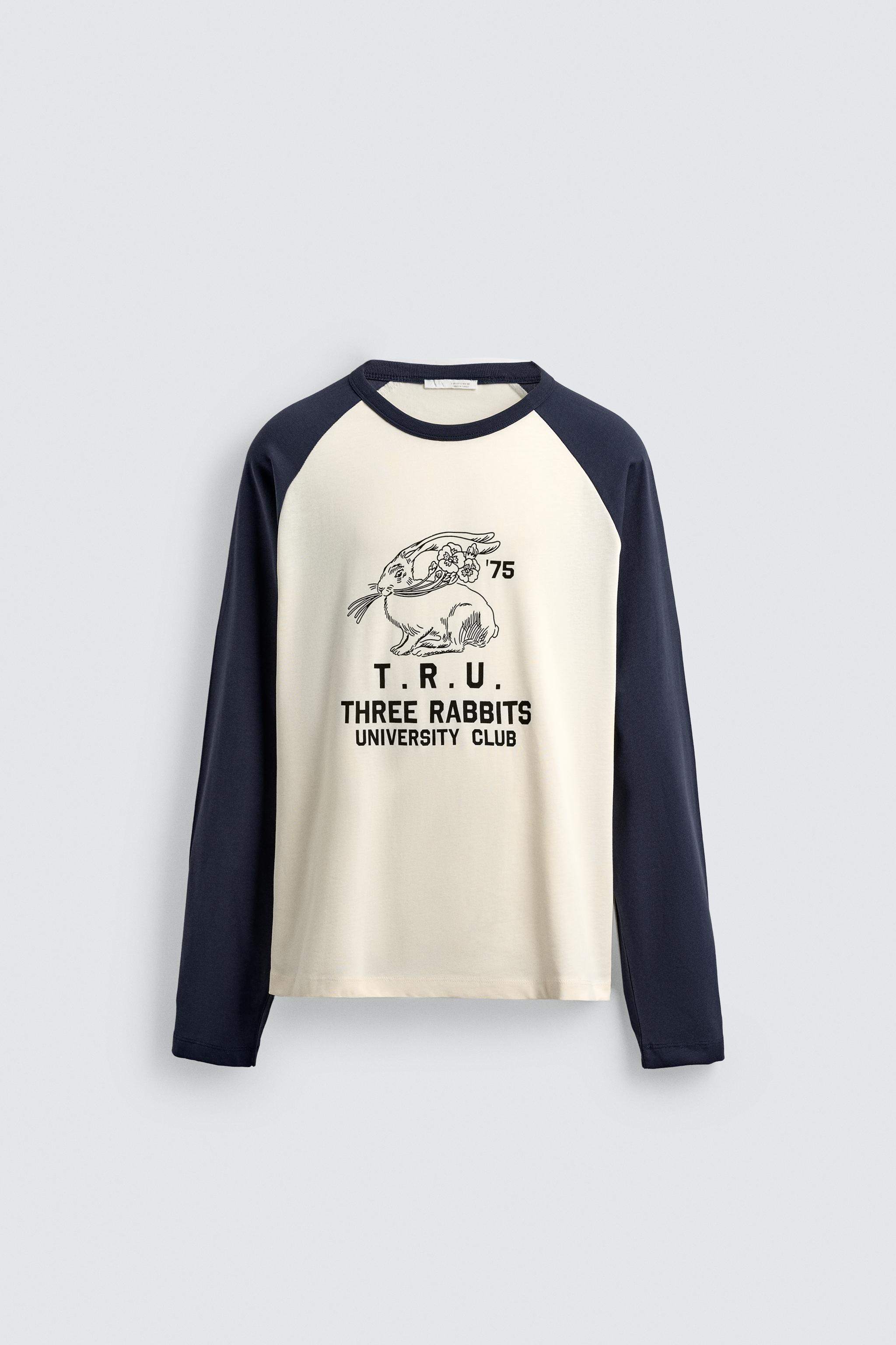 COLOR BLOCK RABBIT T-SHIRT